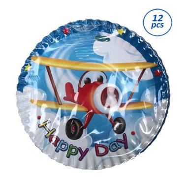 Jual Johnboss Happy Day Set Piring Kue Ulang Tahun [12 pcs