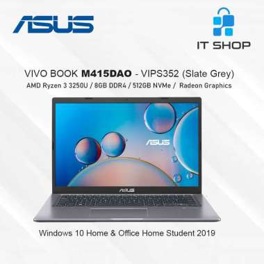 Jual Asus M415 Ryzen 3 Online Terbaru Agustus 2021 | Blibli