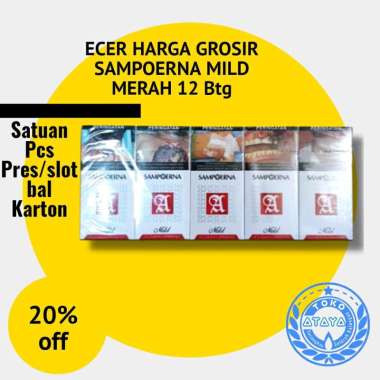 Harga Rokok Sampoerna Mild - Harga Terbaru September 2021 | Blibli