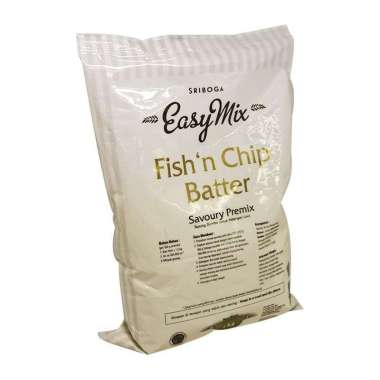 Sriboga Easymix Fish'n Chip Batter 1kg - Tepung Ikan Goreng