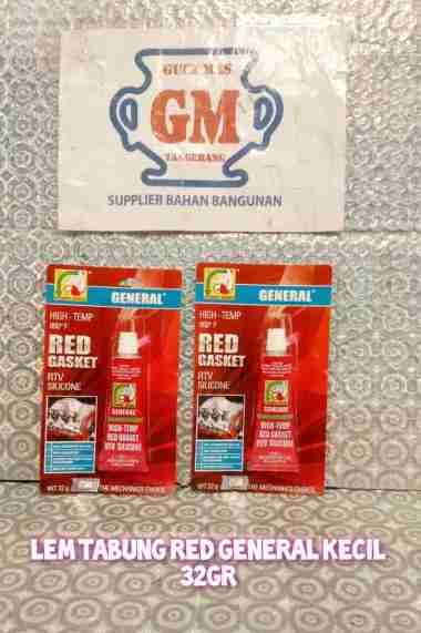 Lem Silicon Red General \ Lem Gasket \ Lem Silikon Merah 32gr