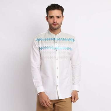Jual Style Baju Kemeja Putih Pria Model Terbaru - Harga Promo Oktober