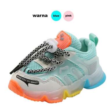 Promo Sepatu Anak Sekolah Kuda Poni Unicorn Import Murah LED di Seller