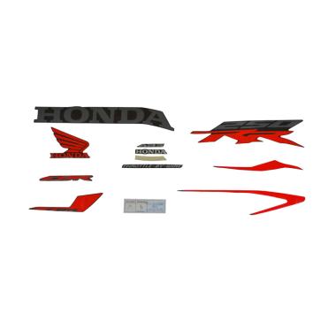 AHM 871X0K64620ZAR Sticker Body Stripe Set R for Honda CBR 250RR Mat Black