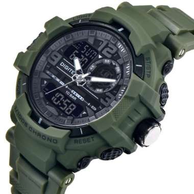 Digitec DA-2175T - Jam Tangan Pria - Double Time - 2175 - Original Army