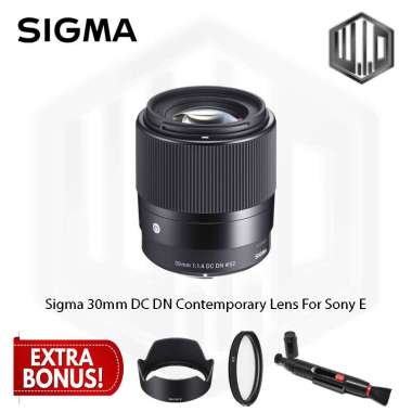 Jual Sigma 30 Mm F 1 4 Dc Dn Contemporary Lens For Fuji X Original