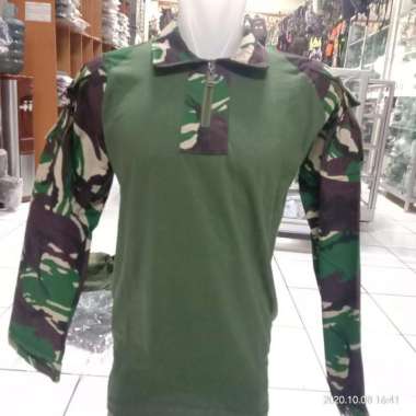 Kaos Tactical BDU Loreng Malvinas TNI AD lengan panjang|Baju Tactical