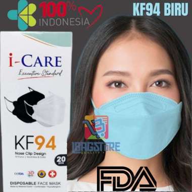 Masker Kf94 Biru Elektrik Lengkap Harga Terbaru Agustus 2022 | Blibli