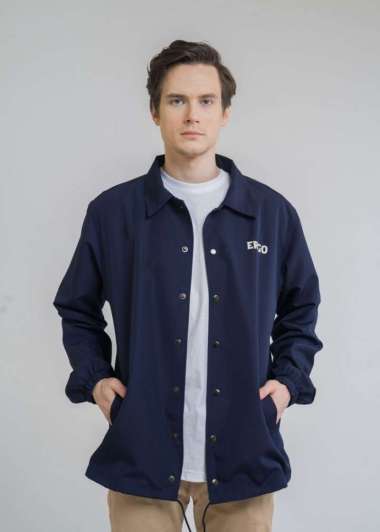 Jual Erigo Coach Jacket Paradaisu Navy Terbaru & Original - Harga Promo