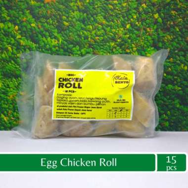 Egg Chicken Roll Isi 15 Kaia Bento Frozen Homemade