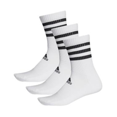 Jual adidas Unisex Training 3-Stripes Cushioned Crew Socks