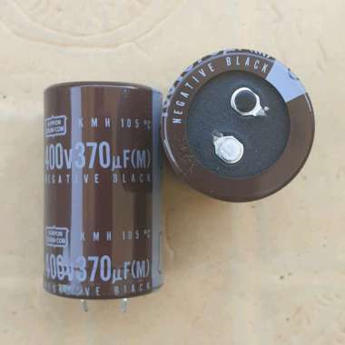 Elco Capacitor KMH 370uF 400v