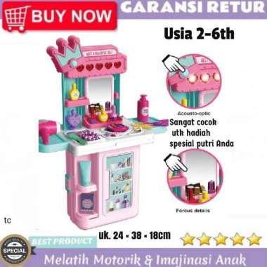 MAINAN ANAK USIA 2-6 TH / MAINAN MAKE UP ANAK KOMPLIT LUCU CANTIK SERU