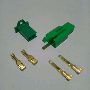 SOCKET 2 PIN SKUN KECIL / SOKET KABEL 2 PIN SKUN KECIL /KONEKTOR KABEL