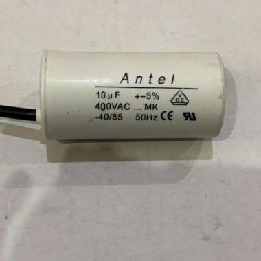 Kapasitor mesin cuci / pompa air 10 uf 400V