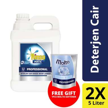Jual RINSO Matic Deterjen Bubuk [2 Kg/ Bukaan Depan] Free Container
