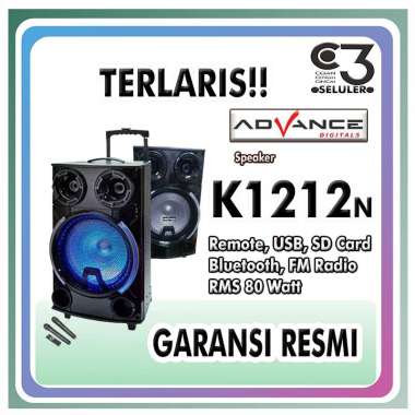 Jual POLYTRON PORTABLE SPEAKER PTS 12K15 BLUETOOTH FREE 2 MIC WIRELESS