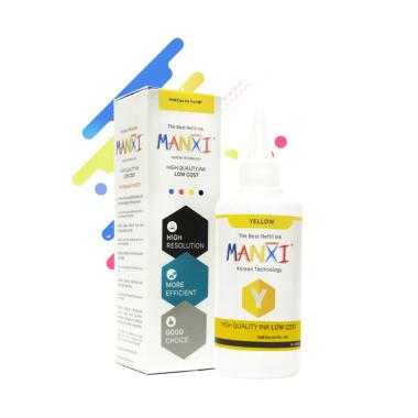 jual manxi tinta printer for hp yellow 100 ml jual manxi tinta printer for hp yellow 100 ml