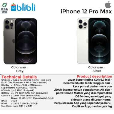 iPhone 12 - Harga Terbaru April 2021 | Blibli