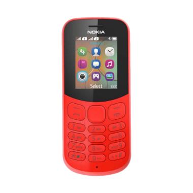 Jual Nokia 130 2017 Handphone - Red [Dual SIM] Online 