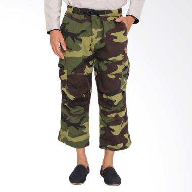 Jual Zayidan Sirwal Loreng Army Celana Muslim - Woodland