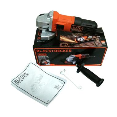 Jual Black & Decker SAG G650 Super Slim Angel Grinder 