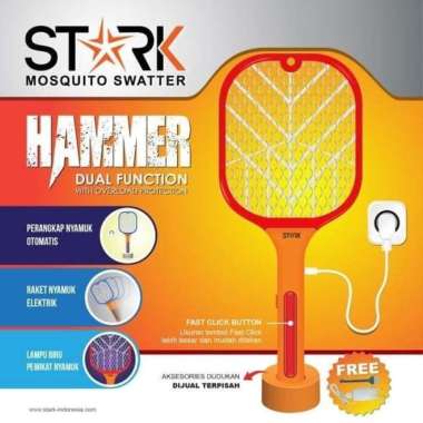 Jual Raket Nyamuk Stark Stk 005 Charger Agustus 2022 Berkualitas, Tahan