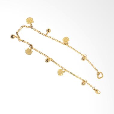 Lila GK10 Titanium Gelang Kaki Wanita