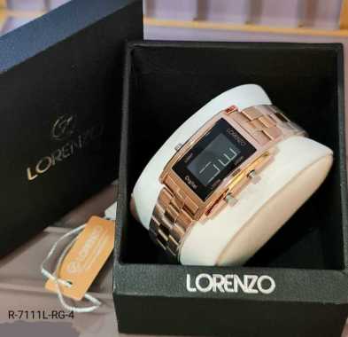 BERGARANSI 100% Jam Tangan Wanita LORENZO Original Digital Aktif Jam Tangan Terlaris Termewah L42767