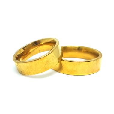 Lila CT12 Titanium Cincin Couple