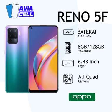 Jual Oppo Reno 5F Fantastic Purple Terbaru Januari 2023 | Blibli