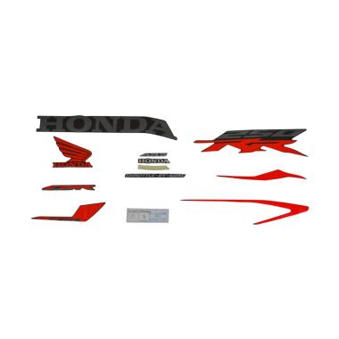 Honda Genuine Accessories Stripe Set Sticker Body Motor for Honda CBR 250RR [Kanan] -