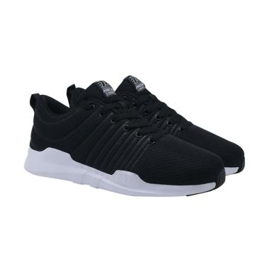 sepatu hitam putih keren - paimin gambar