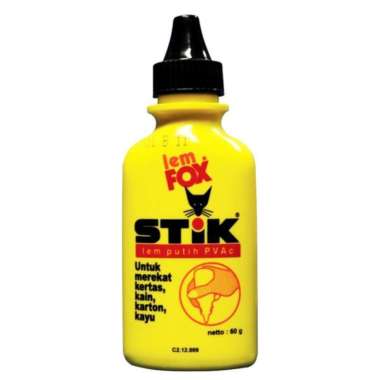 Lem Fox Stick 60g Lem Putih PVAc