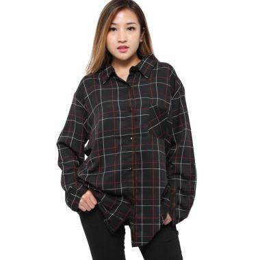 Baju Kemeja Kotak2  Wanita  Terbaru Juwitala