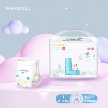 Promo [3PCS] MAKUKU Air Diapers Slim Tape S38 x 3pcs / Popok bayi Tipis