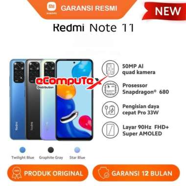 Jual Xiaomi Redmi Note 11 Pro Makassar Juni 2022 - Garansi Resmi