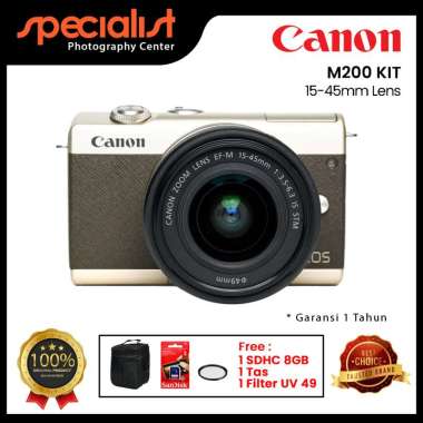 Jual Canon M200 Kit Original Murah - Harga Diskon Maret 2023 | Blibli