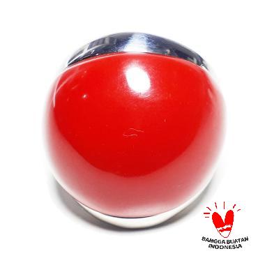 Vee Titanium Exclusive Batu Giok M1 Cincin Wanita MERAH