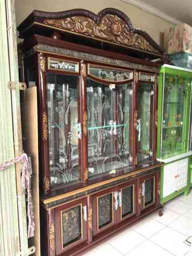 bupet pajangan 4 pintu cristal / bupet kaca