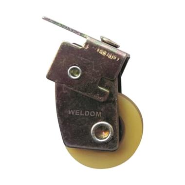 Roda Sliding Jendela Window Merek Weldom BROWN -
