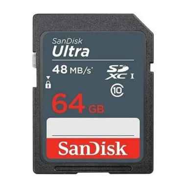 Jual Sandisk Ultra SDHC 790331 SD Card [64GB / 48 Mbps