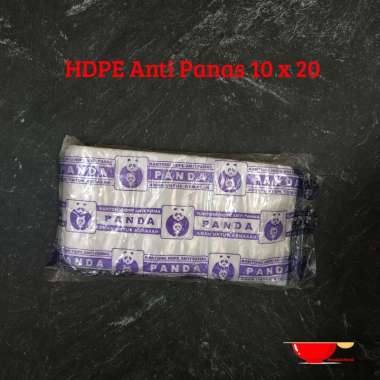 Jual OBOR HDPE Kantong Plastik Anti Panas [4 Pack/ 25x40