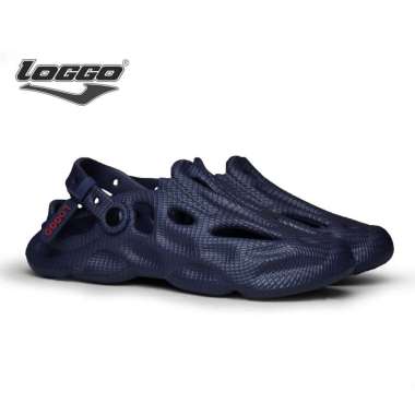 Sandal Loggo Atlantis series navy size 35-44 34/35