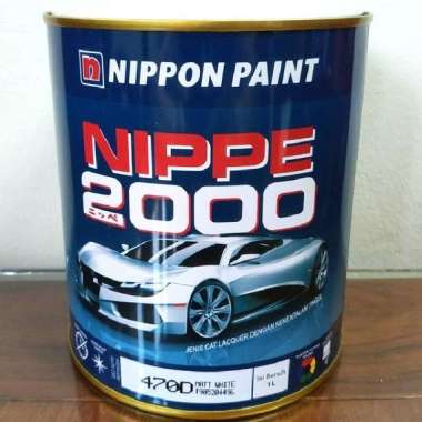 Cat Duco Nippe 2000 1L ( 470D ) Matt White ( Putih Doff )