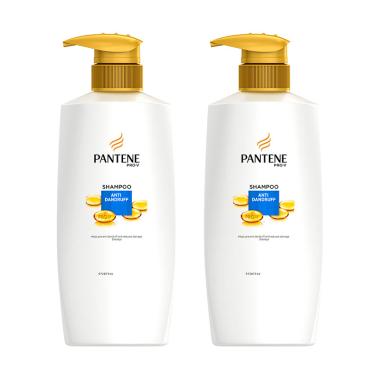 Jual Pantene Anti Dandruff Shampoo [480 mL/2 pcs] Online 