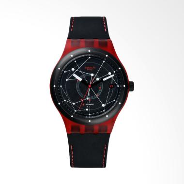 Jual Swatch Sistem Red Jam Tangan Pria - Hitam [SUTR400 