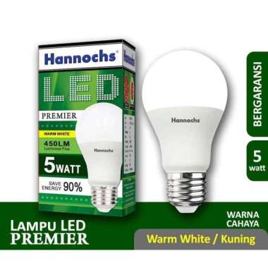 Hannochs - Lampu LED Premier - 5 watt - cahaya Kuning