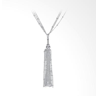 jual soxy lknspcn111 empty solid simple spherical necklace kalung wanita silver 20 inch jual soxy lknspcn111 empty solid simple spherical necklace kalung wanita silver 20 inch
