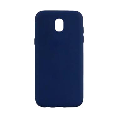 Jual Lize Design Case Slim Blue Matte Silikon Casing for 